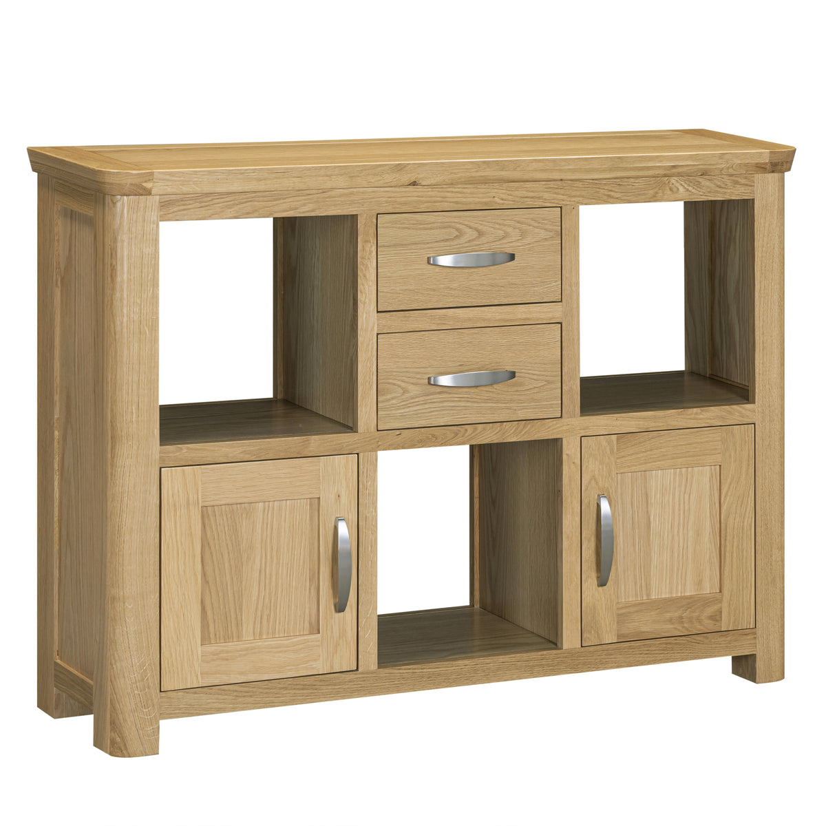 Treviso Oak Low Display Unit