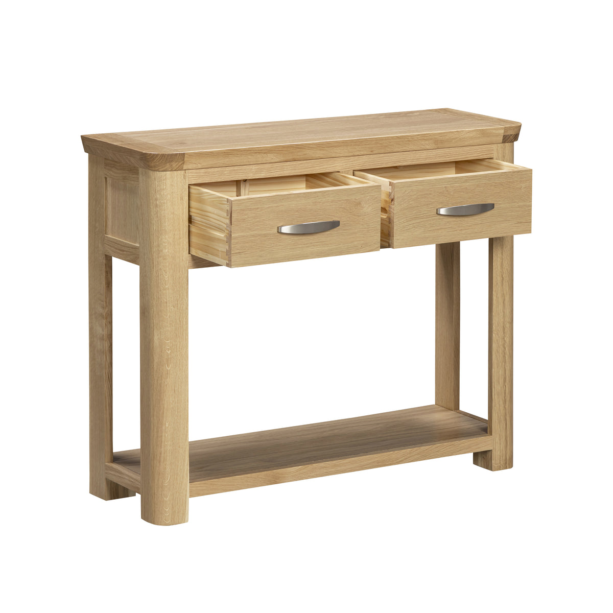 Treviso Oak Large Console Table