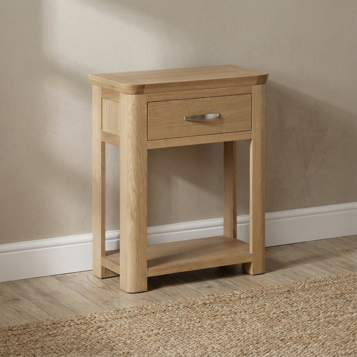 Treviso Oak Small Console Table