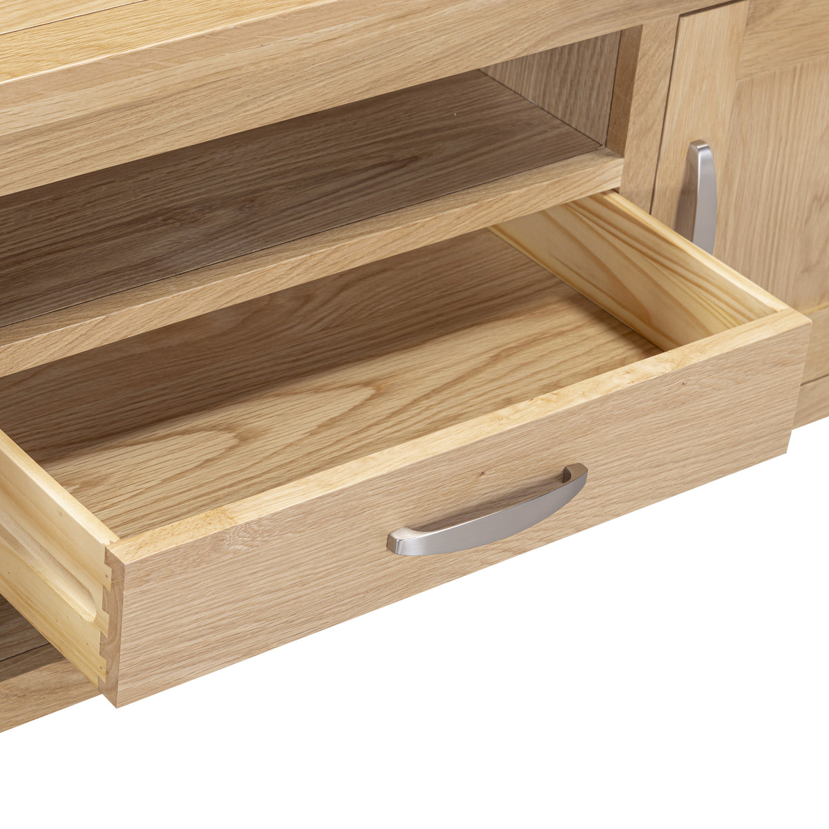 Treviso Oak Large TV Unit