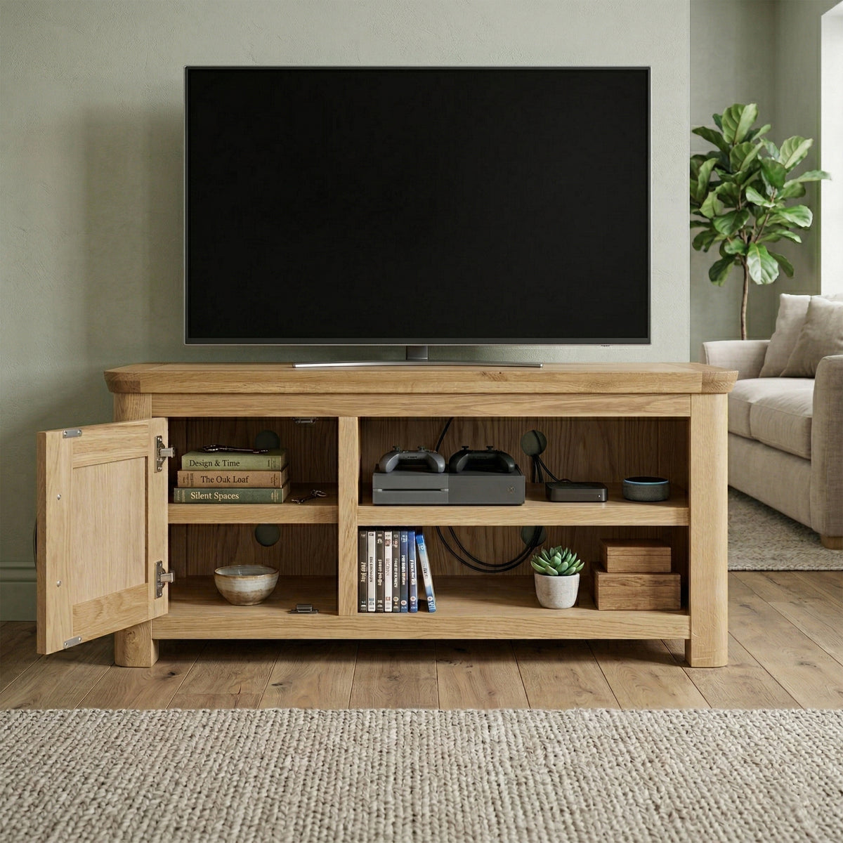 Treviso Oak Standard TV Unit