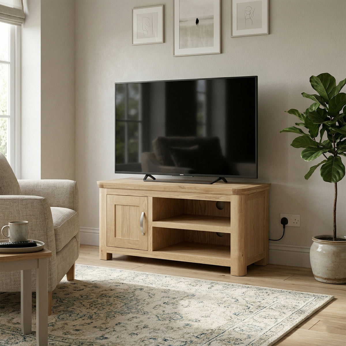 Treviso Oak Standard TV Unit