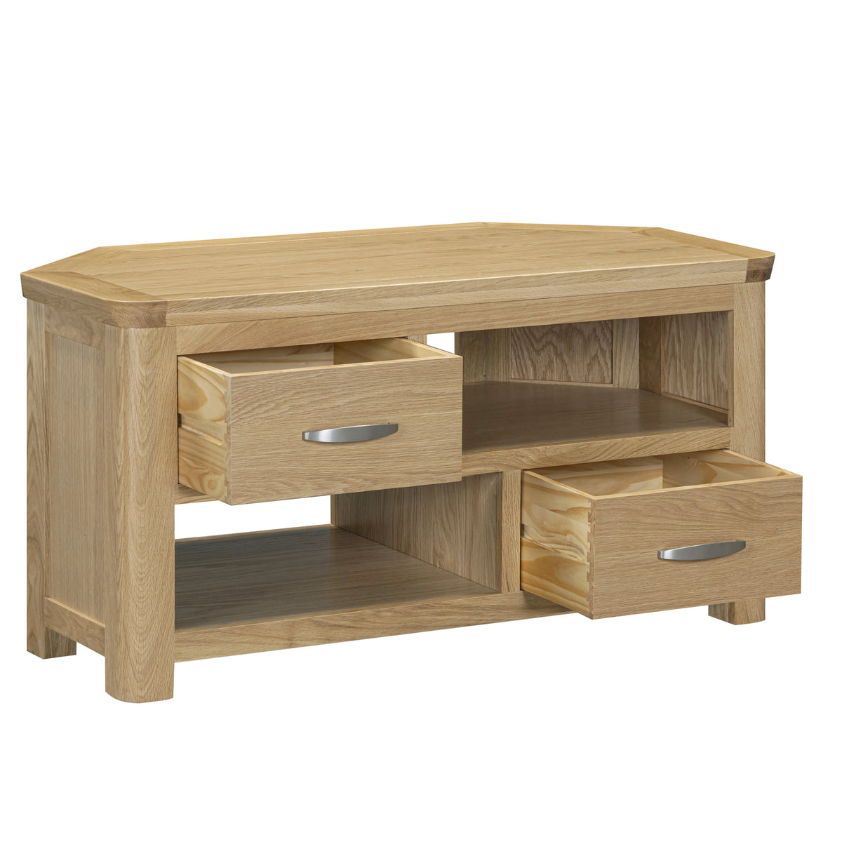 Treviso Oak Corner TV Unit