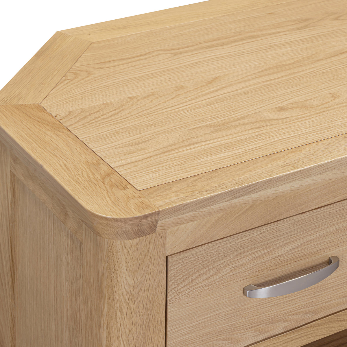 Treviso Oak Corner TV Unit