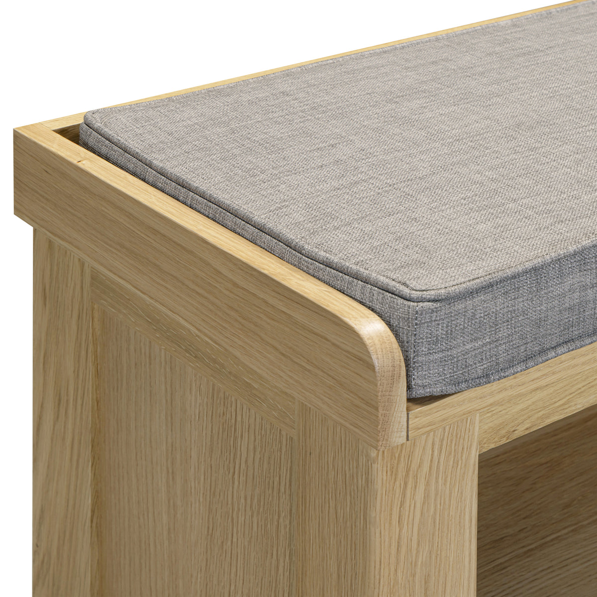 Treviso Oak Shoe Bench