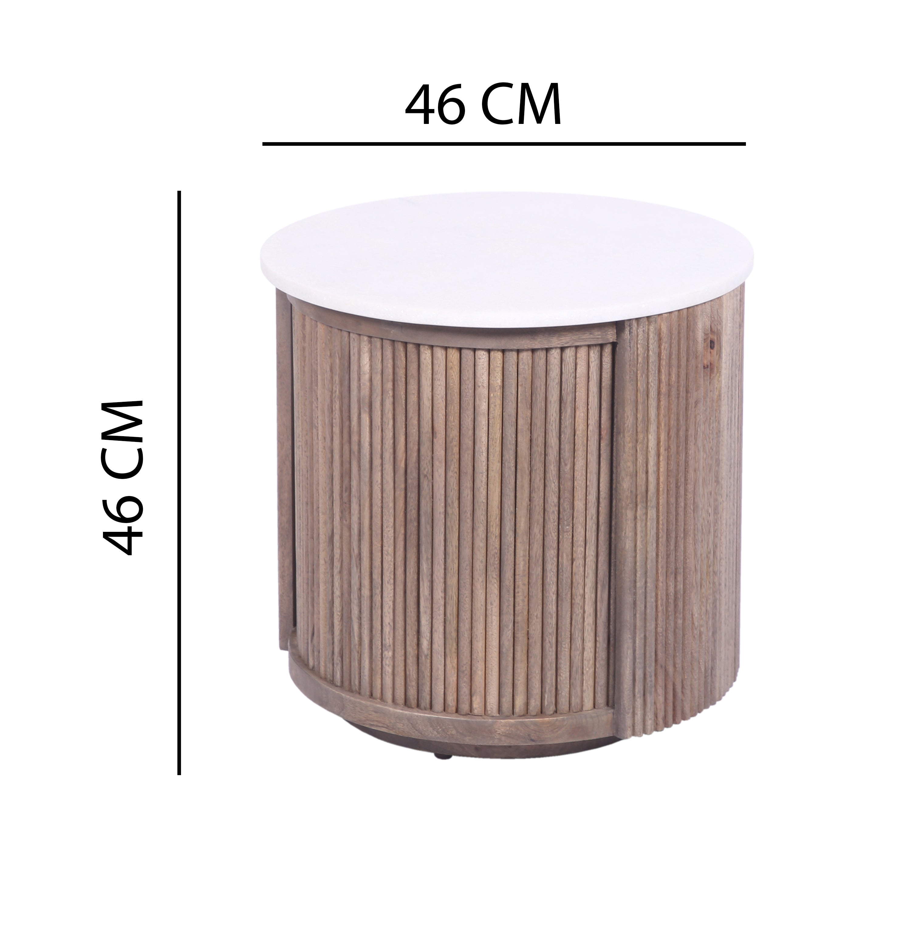Aimar Storage Side Table