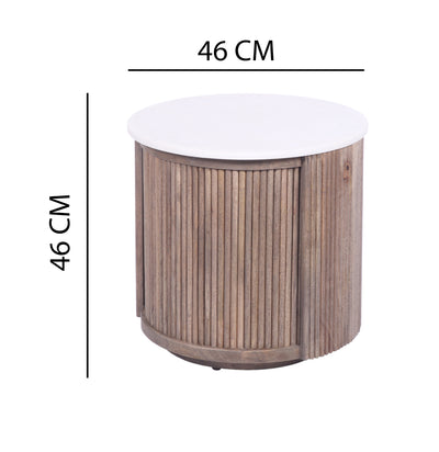 Aimar Storage Side Table