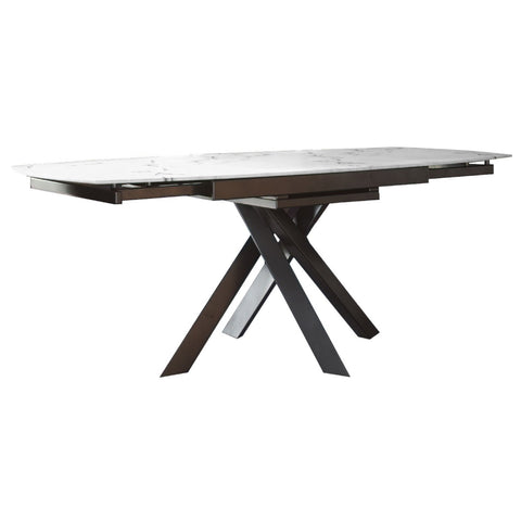 Alpha Sintered Stone Motion Dining Table - 140cm