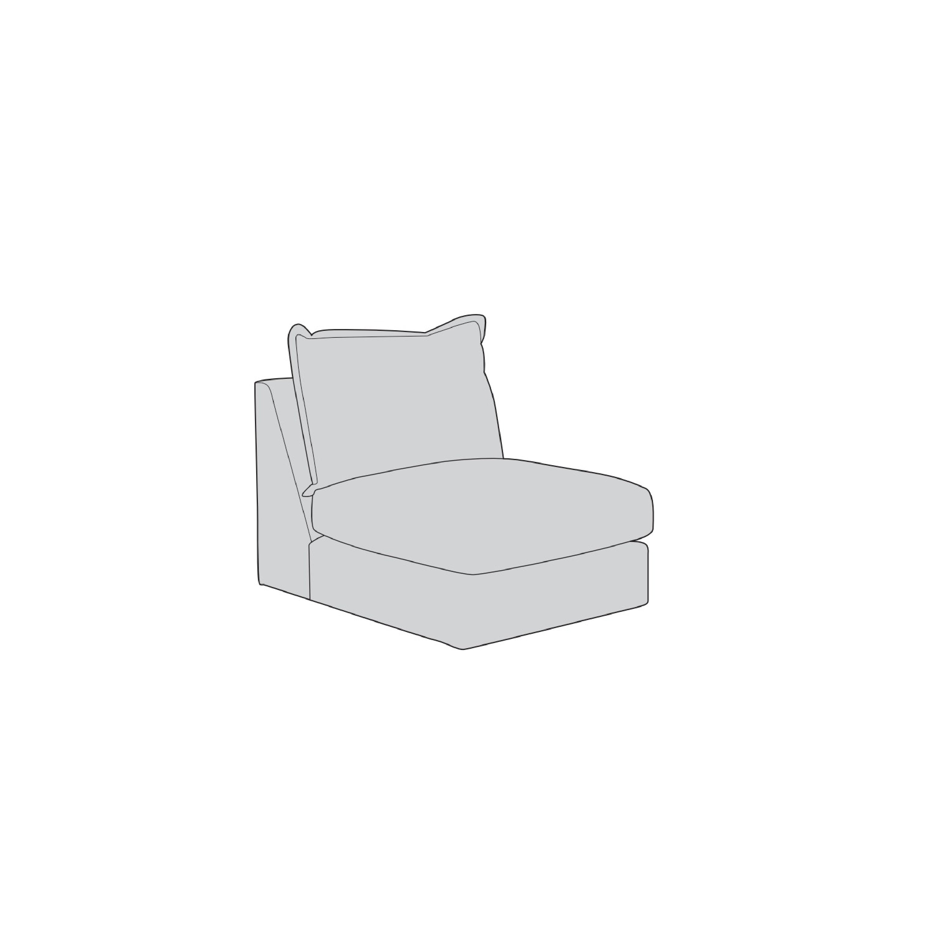 Lennox Sofa - Armless Unit