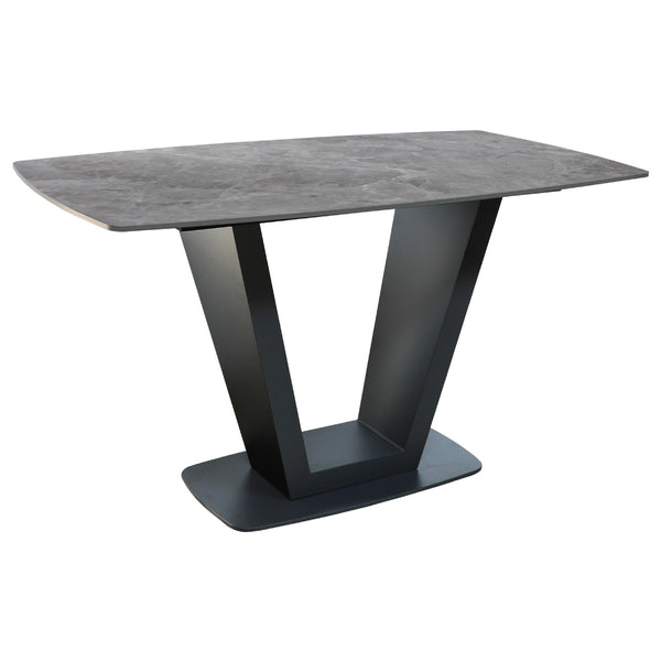 Apollo Compact Dining Table - Grey