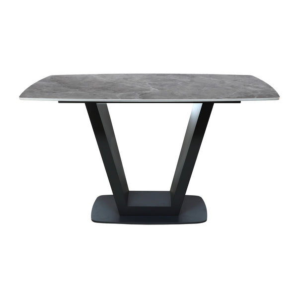 Apollo Compact Dining Table - Grey