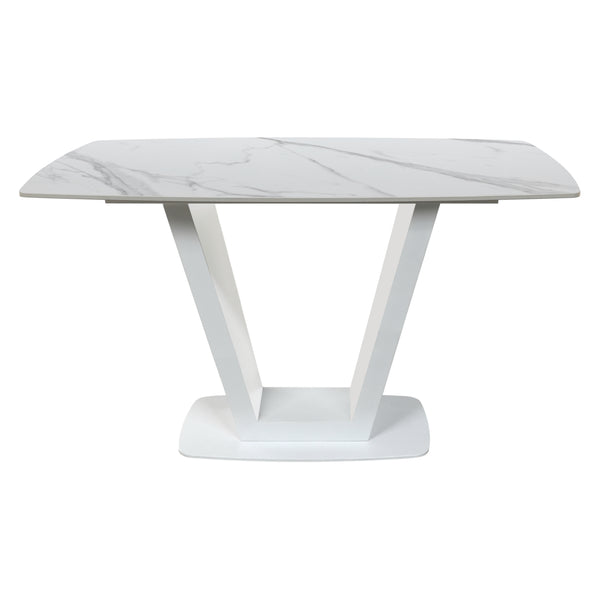 Apollo Compact Dining Table - White