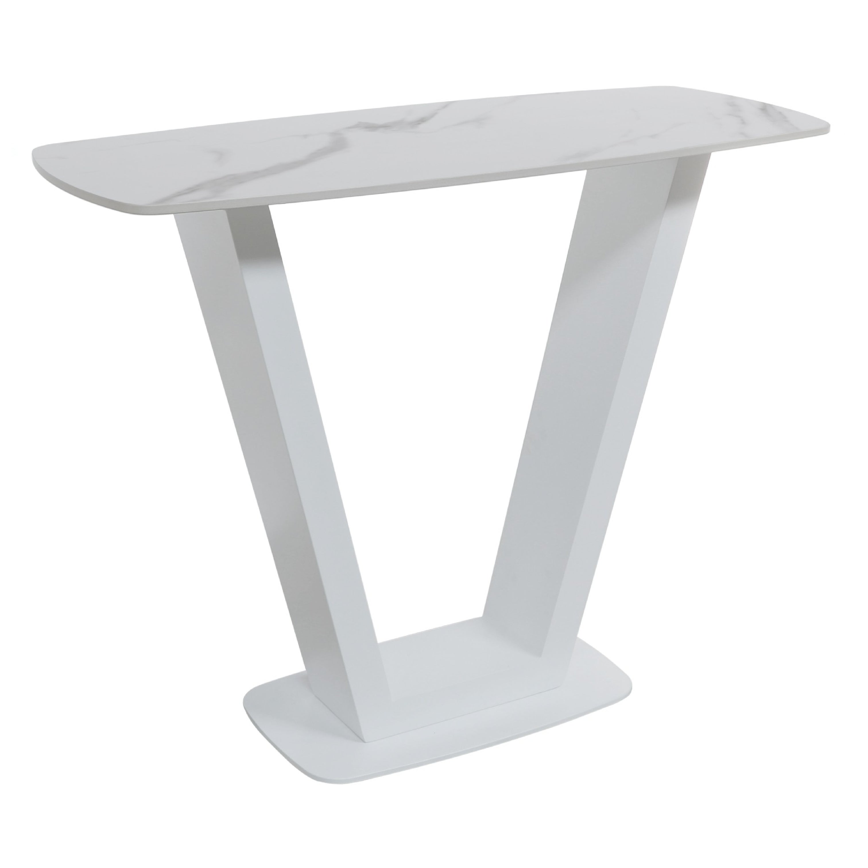 Apollo Console Table - White