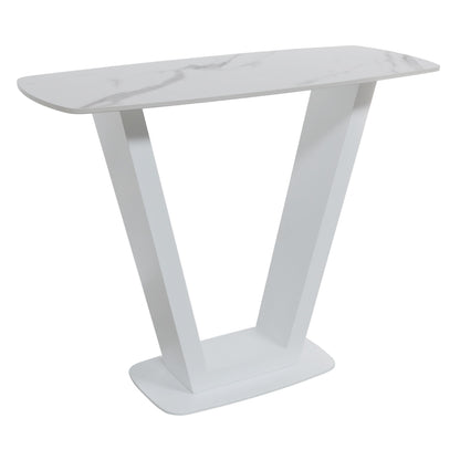 Apollo Console Table - White