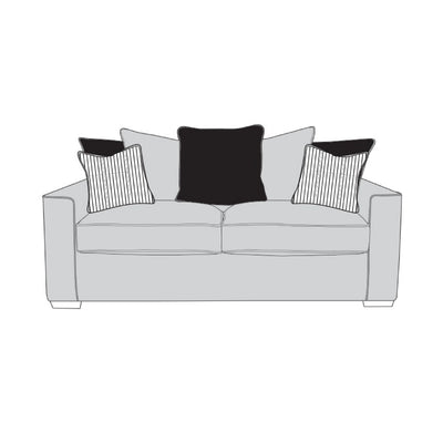 Aria Sofa - 3 Seater (Pillow Back)