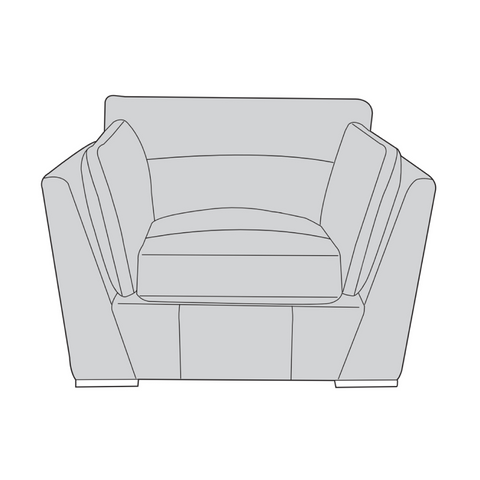 Phoenix Leather Sofa - Arm Chair