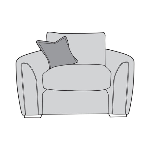 Utopia Sofa - Arm Chair (Standard Back)