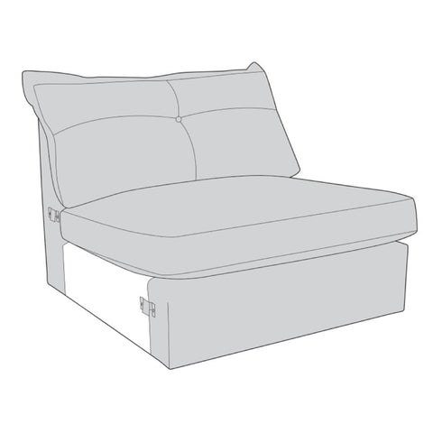 Sully Sofa - Armless Unit