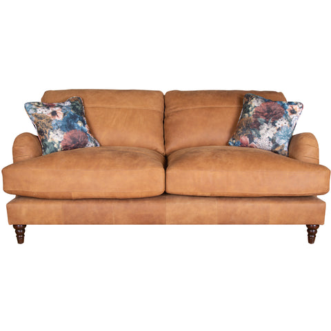 Beatrix Leather Sofa - 4 Seater