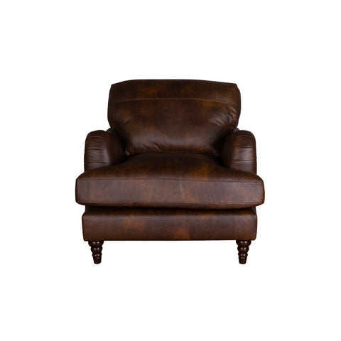 Beatrix Leather Sofa - Arm Chair