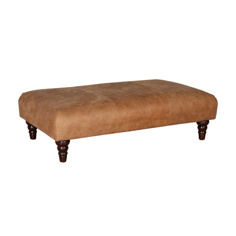 Buoyant Accent Beatrix Leather Footstool