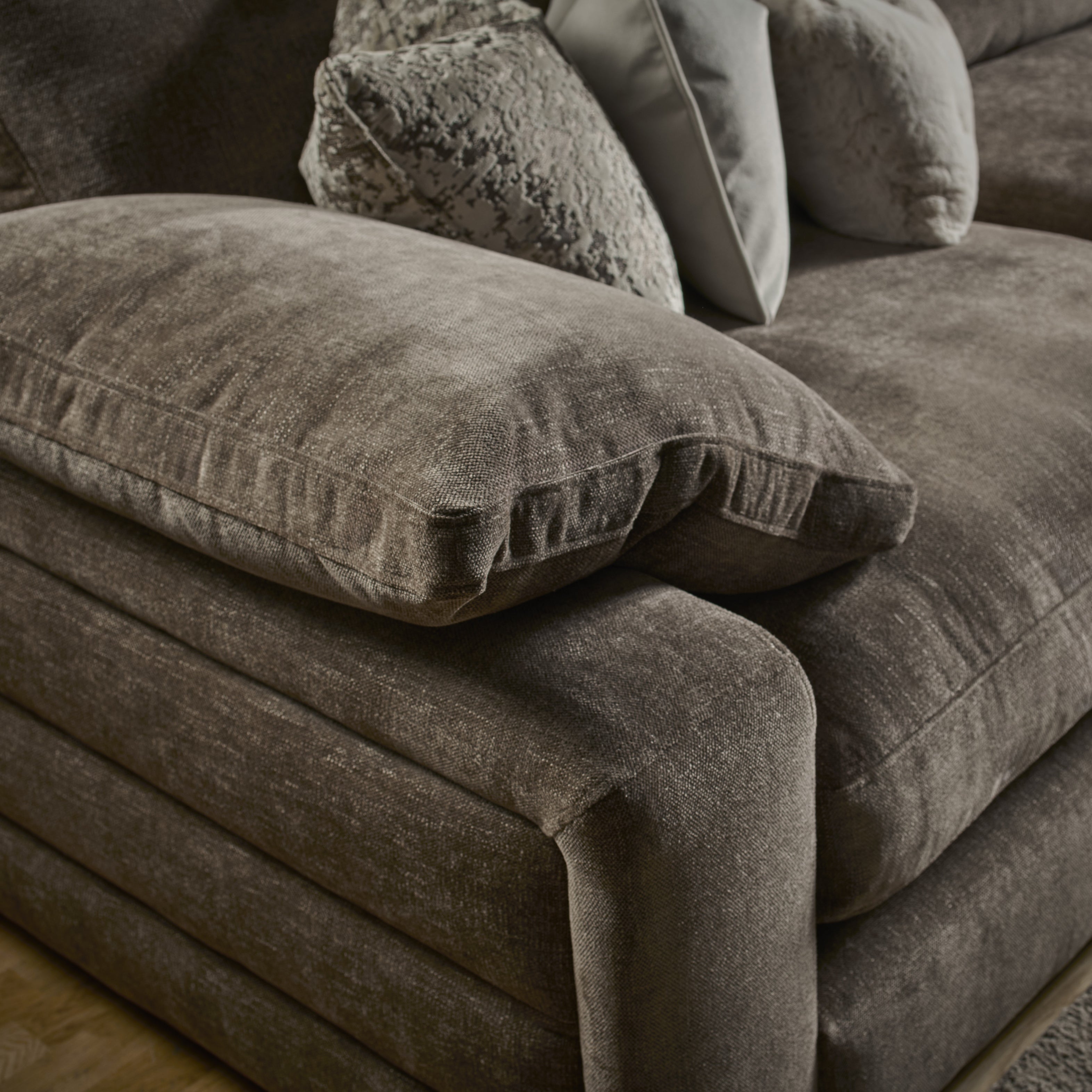 Benz Sofa - 1 Corner 2 with Footstool