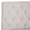 Montgomery Straight Buttoned Back Bench - Natural