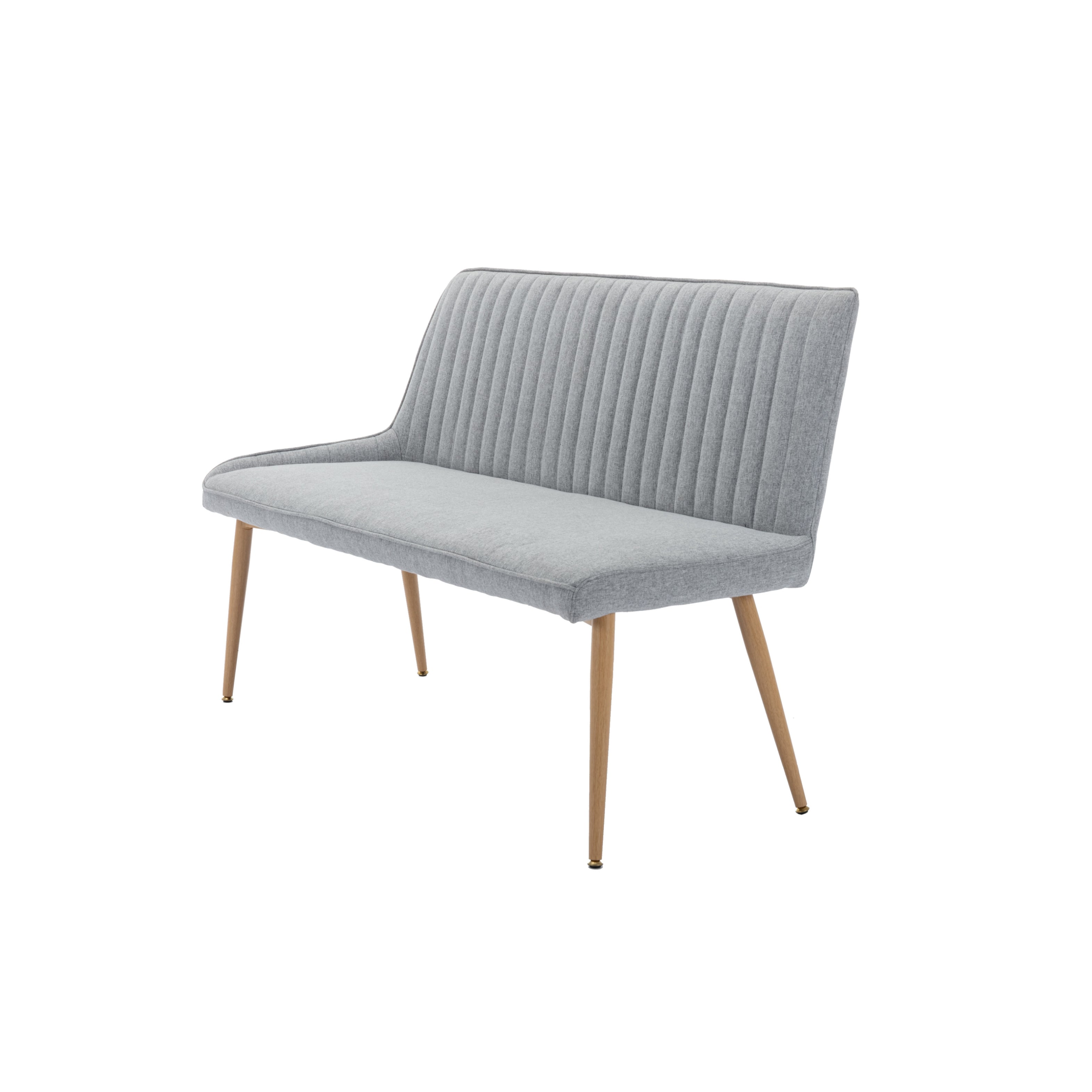 Otis Left Hand Corner Bench - Light Grey