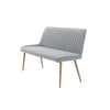 Otis Right Hand Corner Bench - Light Grey