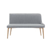 Otis Right Hand Corner Bench - Light Grey
