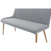 Otis Right Hand Corner Bench - Light Grey