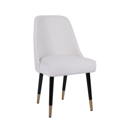 Piper Diamond Stitch Chair - Limestone Velvet