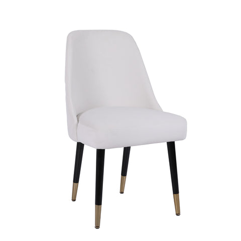 Piper Diamond Stitch Chair - Limestone Velvet