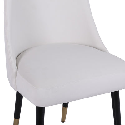 Piper Diamond Stitch Chair - Limestone Velvet