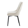 Pippa Diamond Stitch Swivel Chair - Limestone Velvet