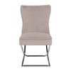 Aurora Chair - Taupe Velvet