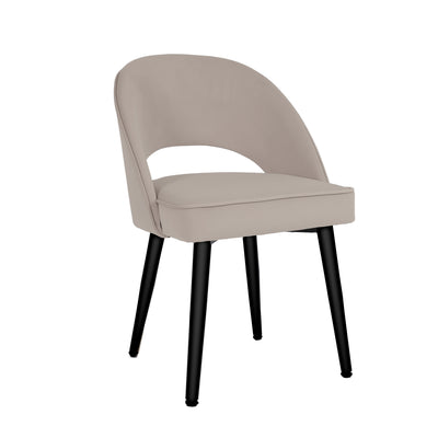 Nova Chair - Taupe Velvet
