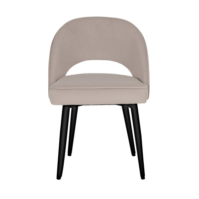 Nova Chair - Taupe Velvet