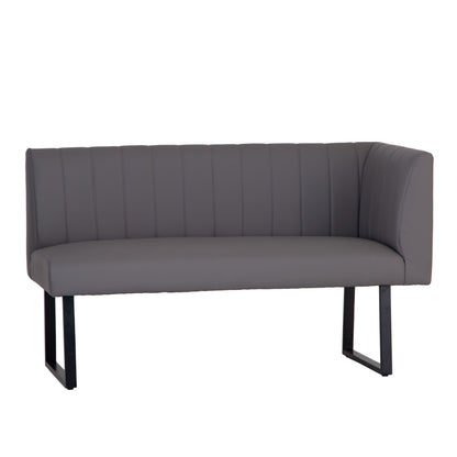 Otto Left Hand Corner Bench - Grey