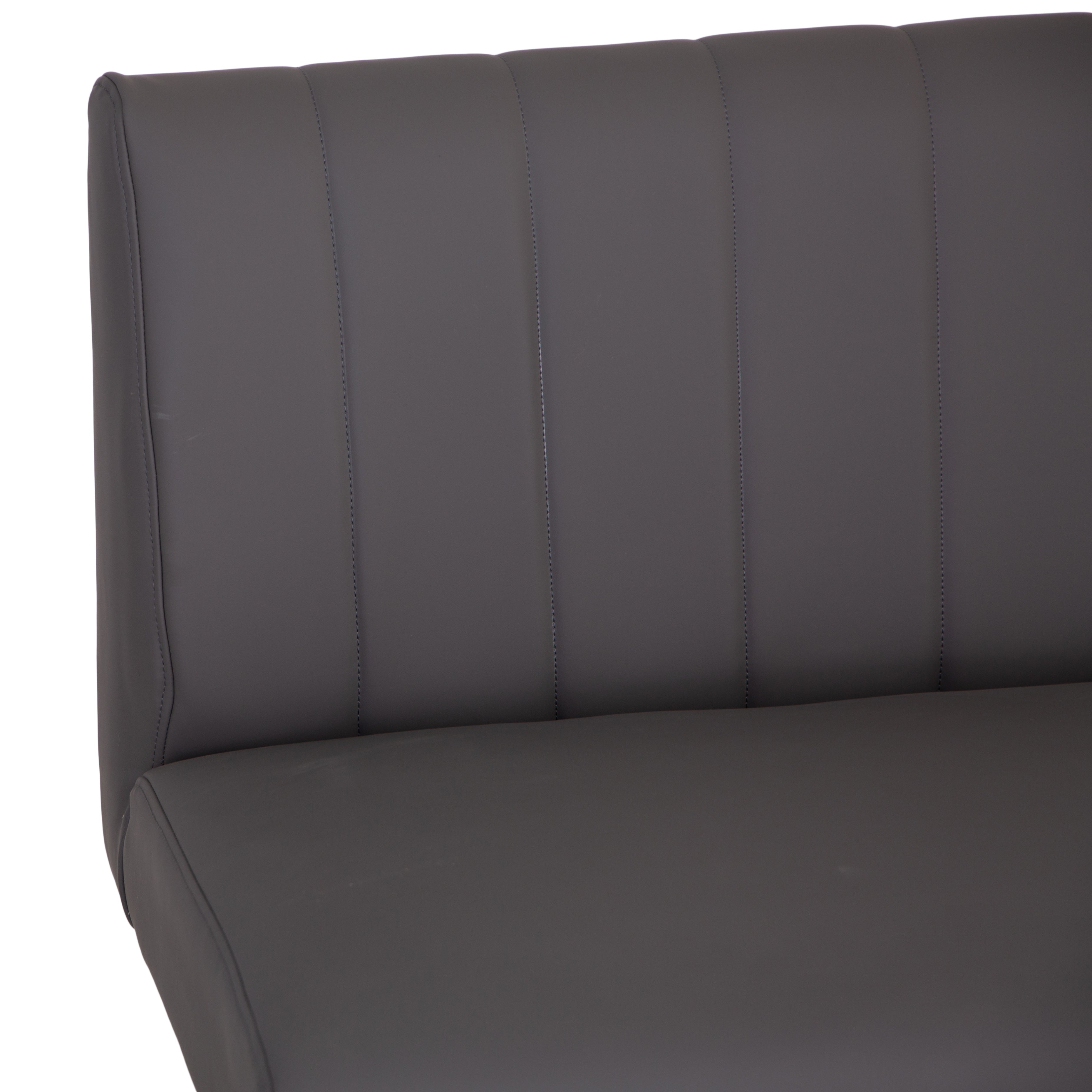 Otto Left Hand Corner Bench - Grey