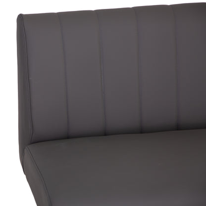 Otto Left Hand Corner Bench - Grey