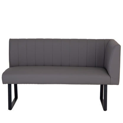 Otto Left Hand Corner Bench - Grey