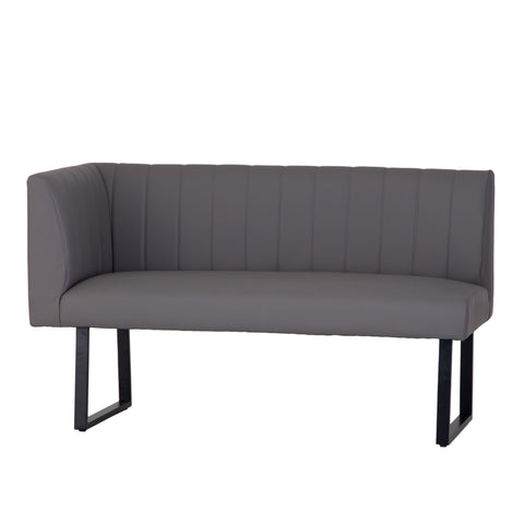 Otto Left Hand Corner Bench - Grey