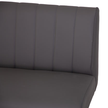 Otto Right Hand Corner Bench - Grey