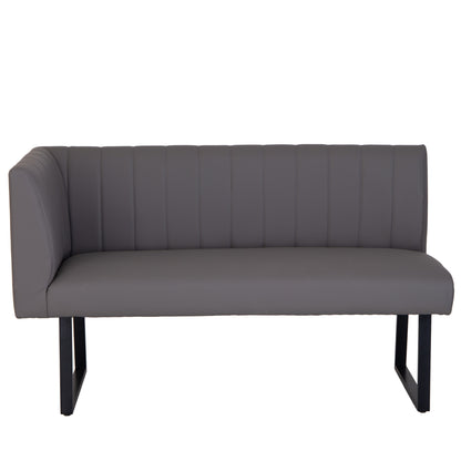 Otto Right Hand Corner Bench - Grey