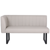 Otto Left Hand Corner Bench - Taupe