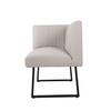 Otto Left Hand Corner Bench - Taupe