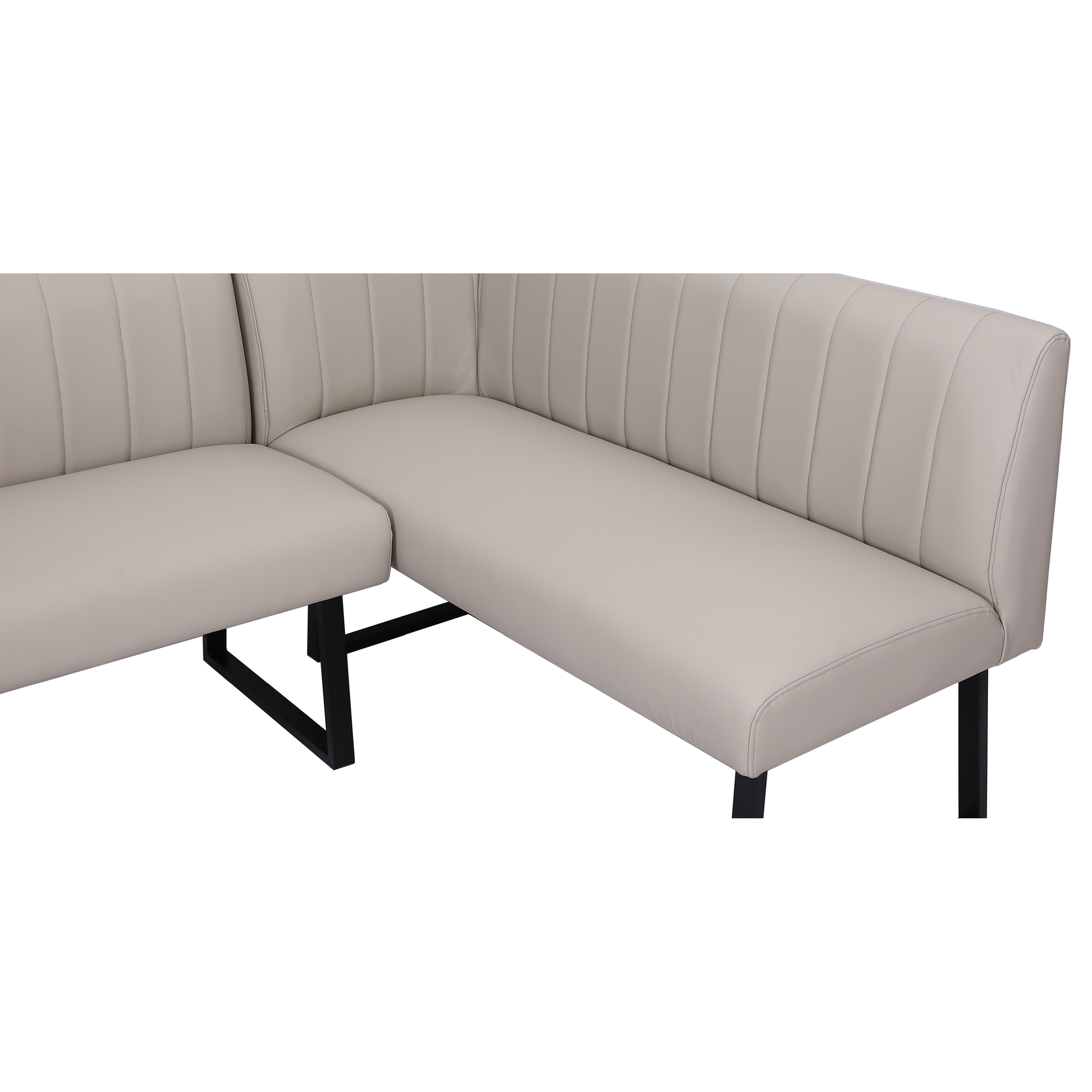 Otto Right Hand Corner Bench - Taupe