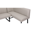 Otto Left Hand Corner Bench - Taupe