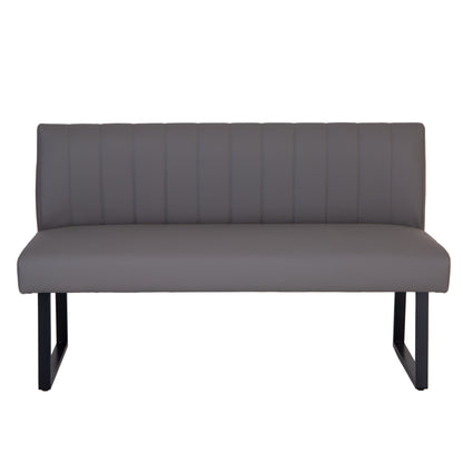 Otto Straight Bench - Grey